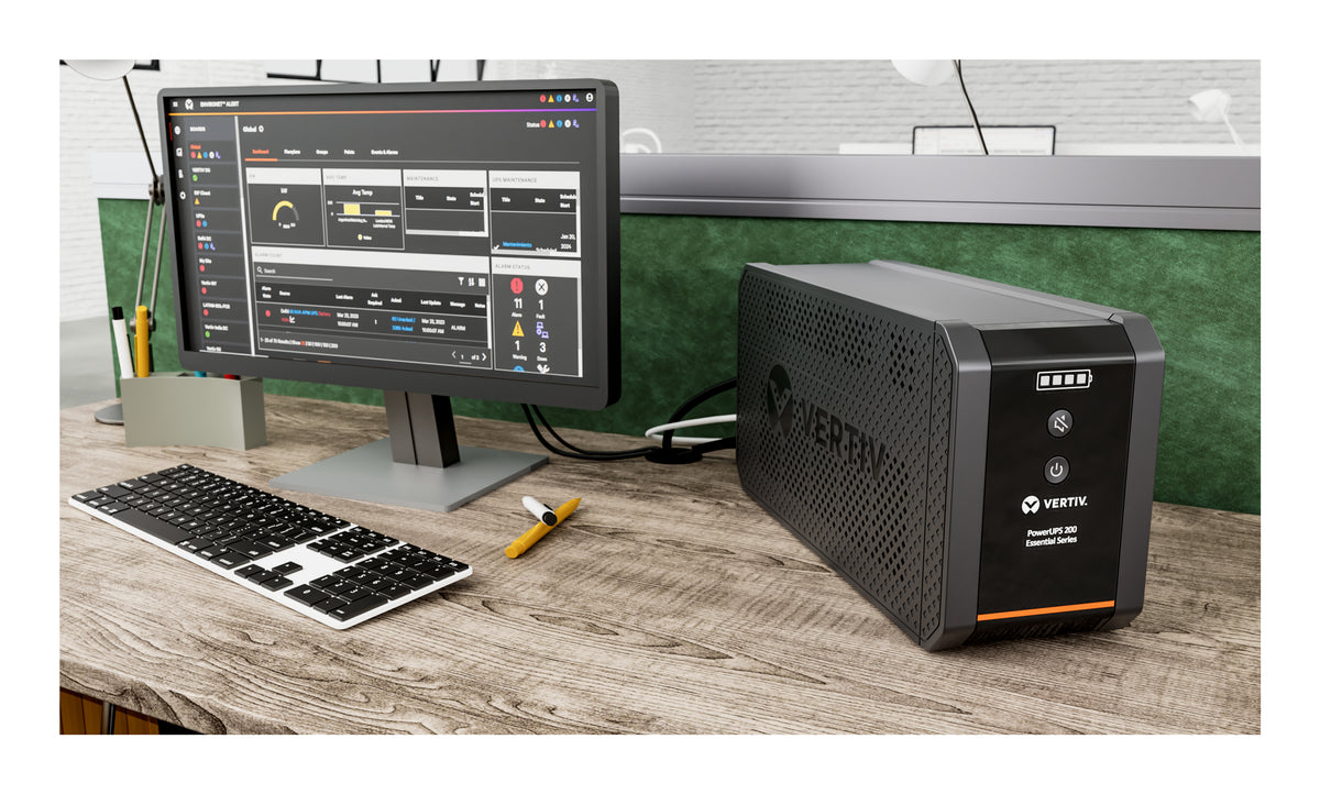 Vertiv PSA6E-1000IT-SCH sistema de alimentación ininterrumpida (UPS) Línea interactiva 1 kVA 4 salidas AC (4)