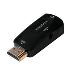 LogiLink CV0107 cambiador de género para cable HDMI VGA Negro (2)