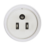 Hama 00121994 adaptador de enchufe eléctrico Blanco (4)