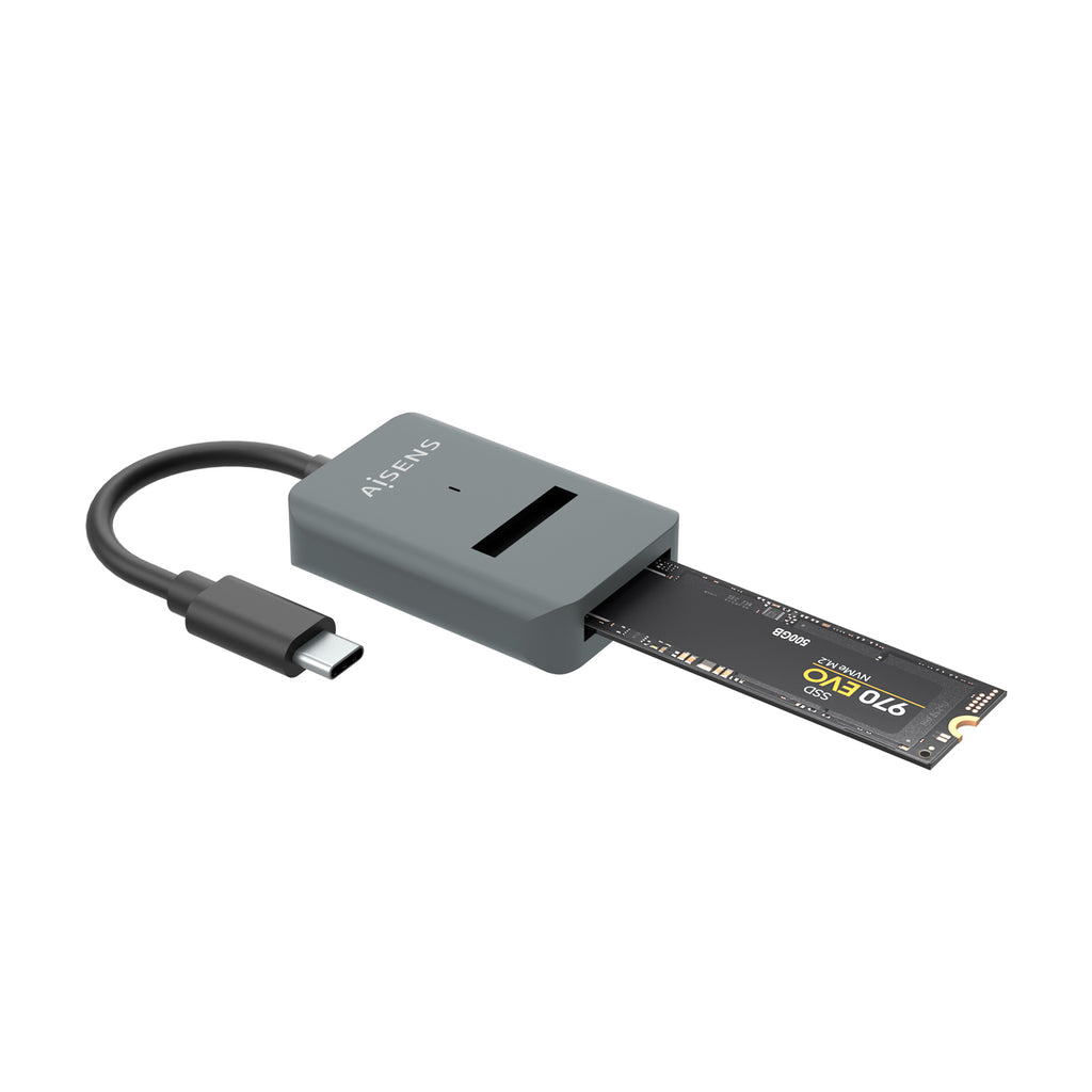 AISENS ASUC-M2D012-GR caja para disco duro externo Caja externa para unidad de estado sólido (SSD) (3)