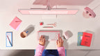 Logitech POP Icon Keys teclado Universal Bluetooth QWERTY Internacional de EE.UU. Rosa (9)