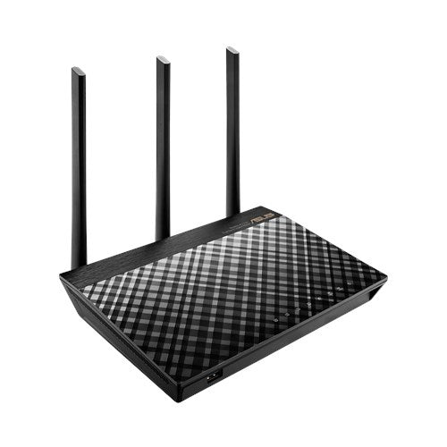 ASUS RT-AC1900U router inalámbrico Gigabit Ethernet Doble banda (2,4 GHz / 5 GHz) Negro (3)