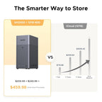 Ugreen DH2300 NAS Mini Tower 4 GB Gris (2)