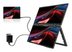 Verbatim Portable 15.6" FHD Dual Monitor Essentials Monitor portátil Negro 39,6 cm (15.6") LCD 1920 x 1080 Pixeles (7)