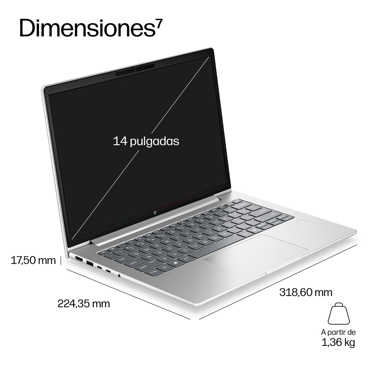 HP ProBook 4 G2i 14 C5 16/512 GB DU1C7AT#ABE