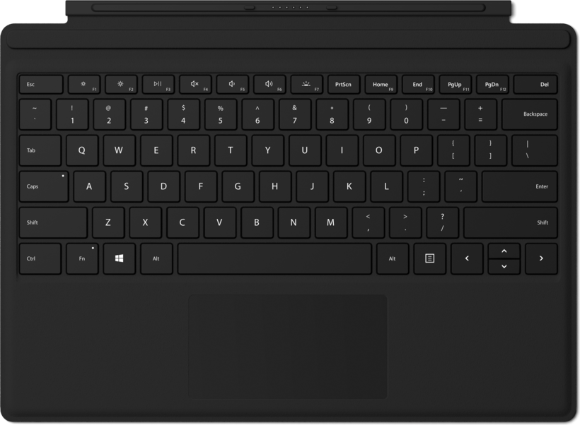 Microsoft KCN-00034 - Teclado, con panel táctil, acelerómetro, retroiluminación