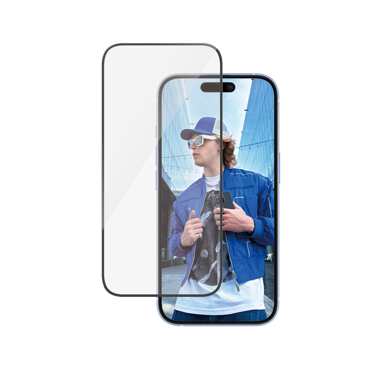 PanzerGlass ® Screen Protector iPhone 16 | 15 | Ultra-Wide Fit | Bulk Protector de pantalla Apple 50 pieza(s)