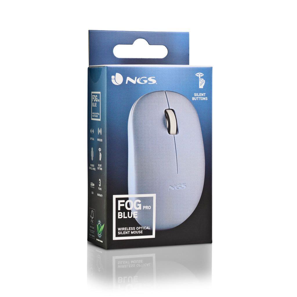 NGS FOG PRO ratón Oficina Ambidextro RF inalámbrico Óptico 1000 DPI (6)
