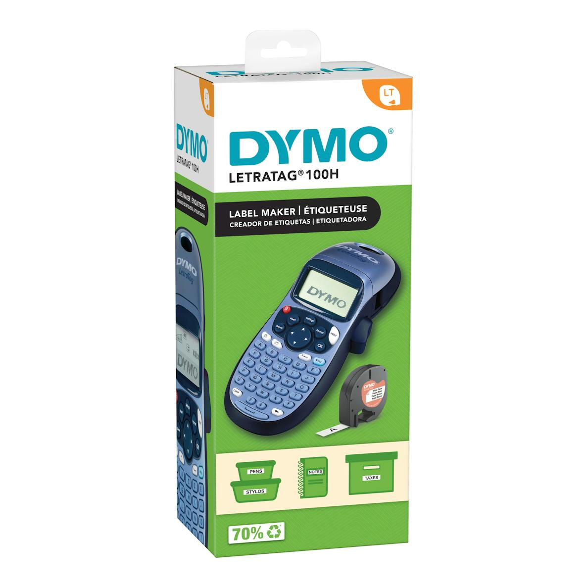 DYMO LetraTag 100H impresora de etiquetas Térmica directa 180 x 180 DPI 12 mm/s (3)