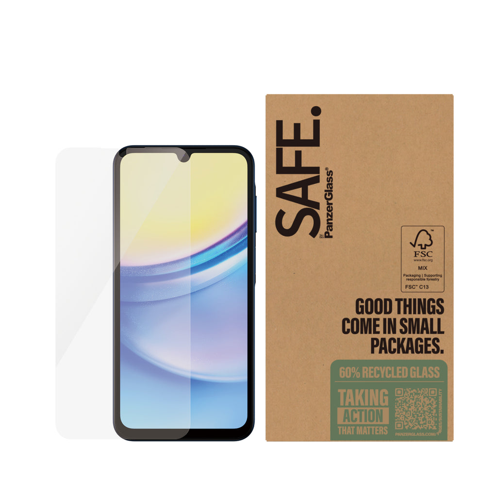 PanzerGlass SAFE. by ® Screen Protector Samsung Galaxy A16 | A16 5G | Ultra-Wide Fit Protector de pantalla 1 pieza(s) (2)