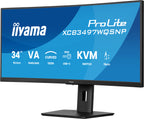 iiyama ProLite XCB3497WQSNP-B1 pantalla para PC 86,4 cm (34") 3440 x 1440 Pixeles UltraWide Quad HD LED Negro (6)