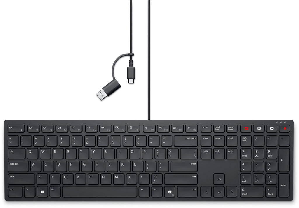 DELL KB525C teclado Oficina USB Negro (2)