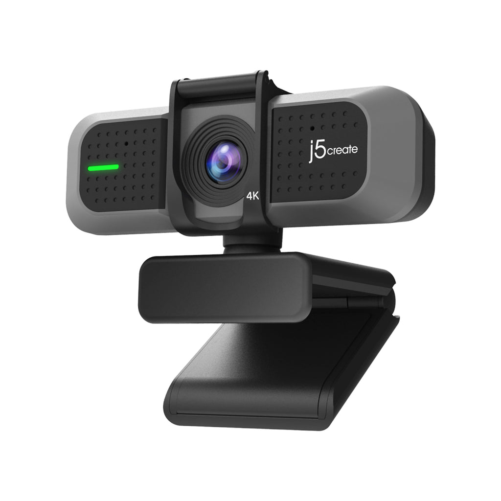j5create JVU430 cámara web 8 MP 3840 x 2160 Pixeles USB 2.0 Negro, Plata