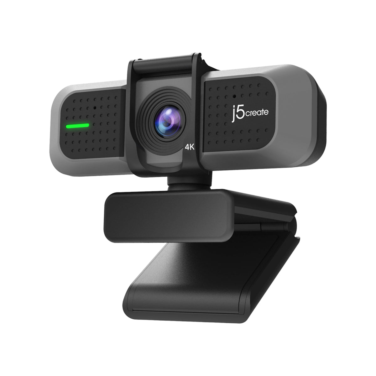 j5create JVU430 cámara web 8 MP 3840 x 2160 Pixeles USB 2.0 Negro, Plata