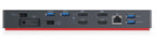 Lenovo Thunderbolt 3 Dock Gen2 Alámbrico Negro, Rojo (5)