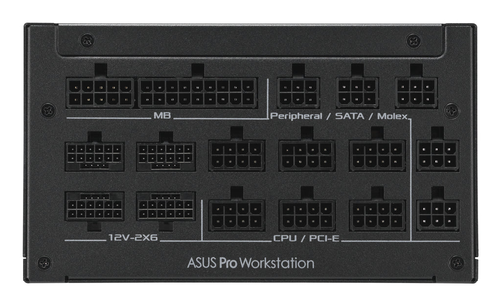 ASUS Pro WS 3000W Platinum unidad de fuente de alimentación 20+4 pin ATX ATX Negro (4)