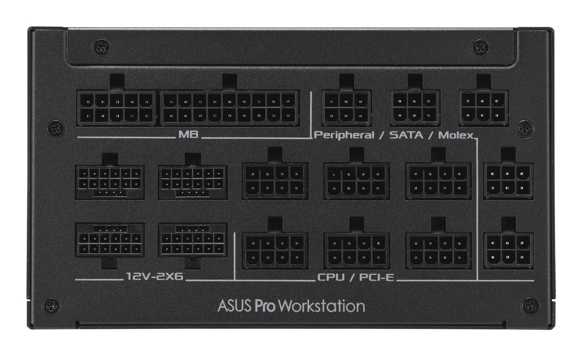 ASUS Pro WS 3000W Platinum unidad de fuente de alimentación 20+4 pin ATX ATX Negro (4)