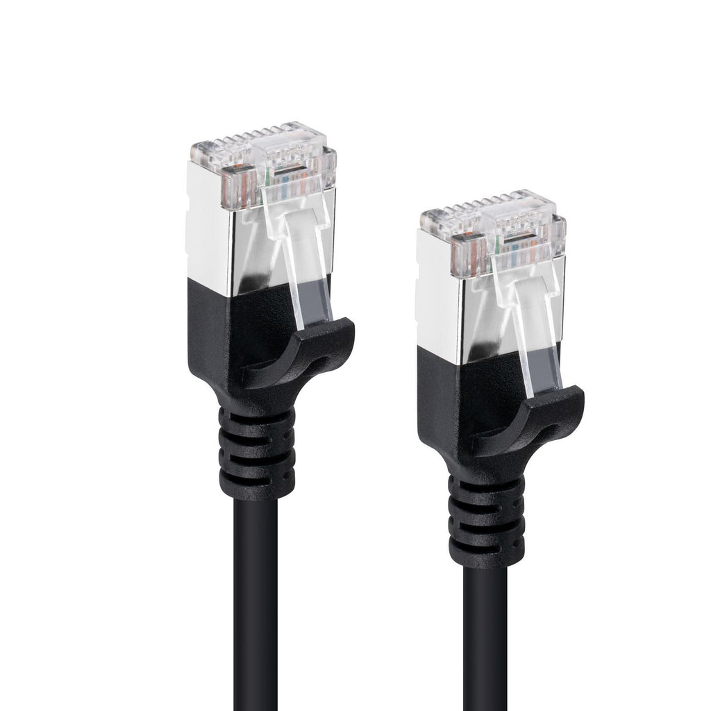 Microconnect V-FTP6A01S-SLIM cable de red Negro 1 m Cat6a U/FTP (STP) (3)