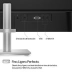 HP Series 5 27 inch FHD Height Adjust Monitor - 527sh pantalla para PC 68,6 cm (27") 1920 x 1080 Pixeles Full HD LCD Plata (8)