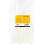 StarTech.com CBMZTRB8 presilla Brida reutilizable Nylon, Plástico Blanco (6)