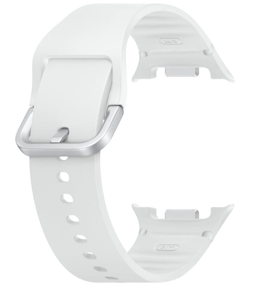 Samsung Correa de caucho para Galaxy Watch Blanco
