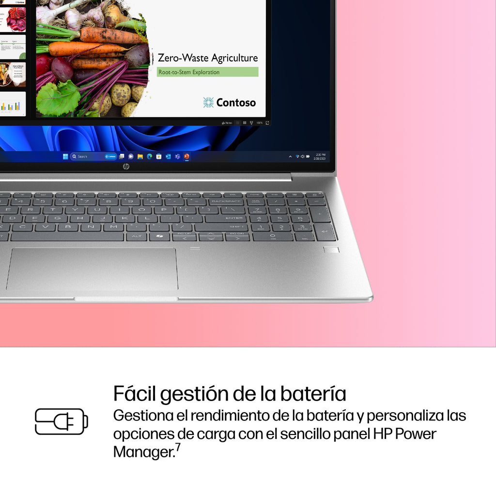 HP ProBook 4 G1iR Wolf Pro Security Edition Intel Core 5 120U Portátil 40,6 cm (16") WUXGA 16 GB DDR5-SDRAM 512 GB SSD Wi-Fi 6E (802.11ax) Windows 11 Pro Plata (7)