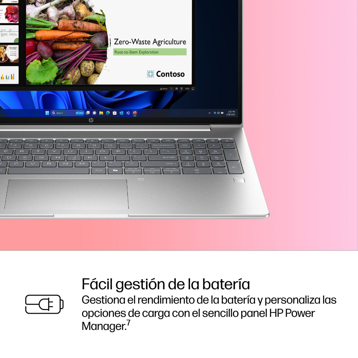 HP ProBook 4 G1iR Wolf Pro Security Edition Intel Core 5 120U Portátil 40,6 cm (16") WUXGA 16 GB DDR5-SDRAM 512 GB SSD Wi-Fi 6E (802.11ax) Windows 11 Pro Plata (7)