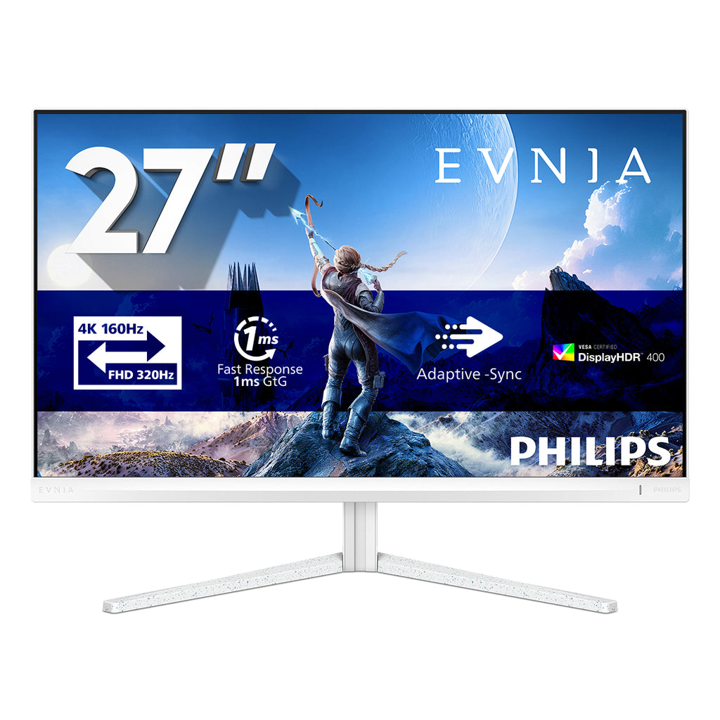 Philips Evnia 5000 pantalla para PC 68,6 cm (27") 3840 x 2160 Pixeles 4K Ultra HD LCD Blanco (2)