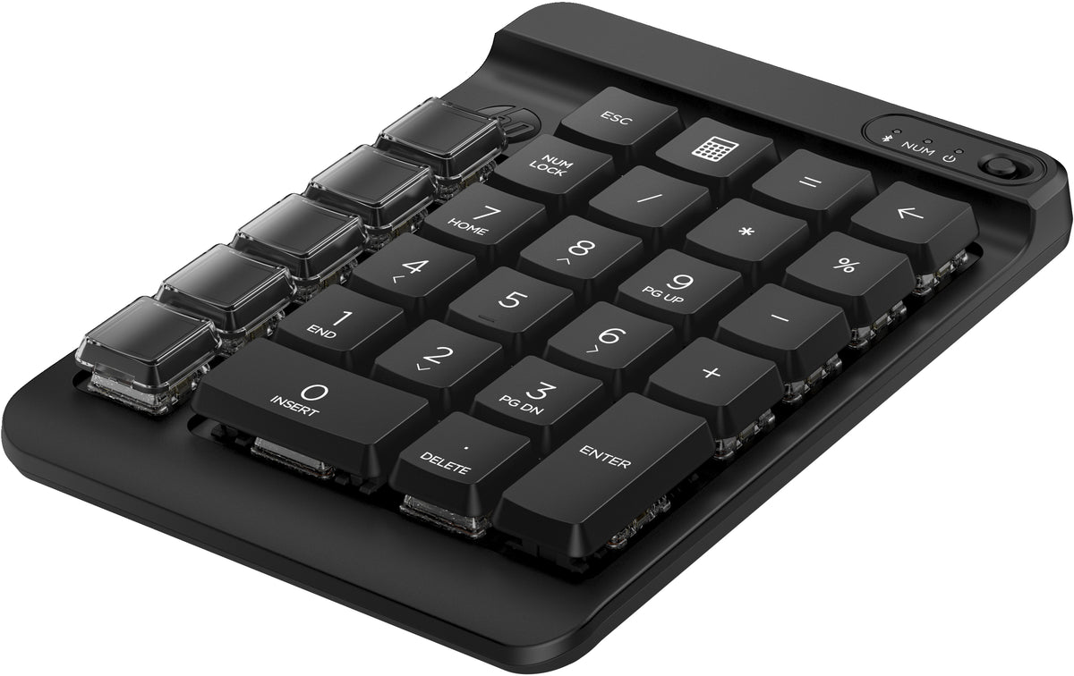 HP 435 Programmable Wireless Keypad teclado numérico Bluetooth Negro (3)