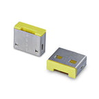 StarTech.com 25P-USB-A-BLOCKER bloqueador de puerto USB tipo A Plata, Verde Plástico 25 pieza(s) (2)
