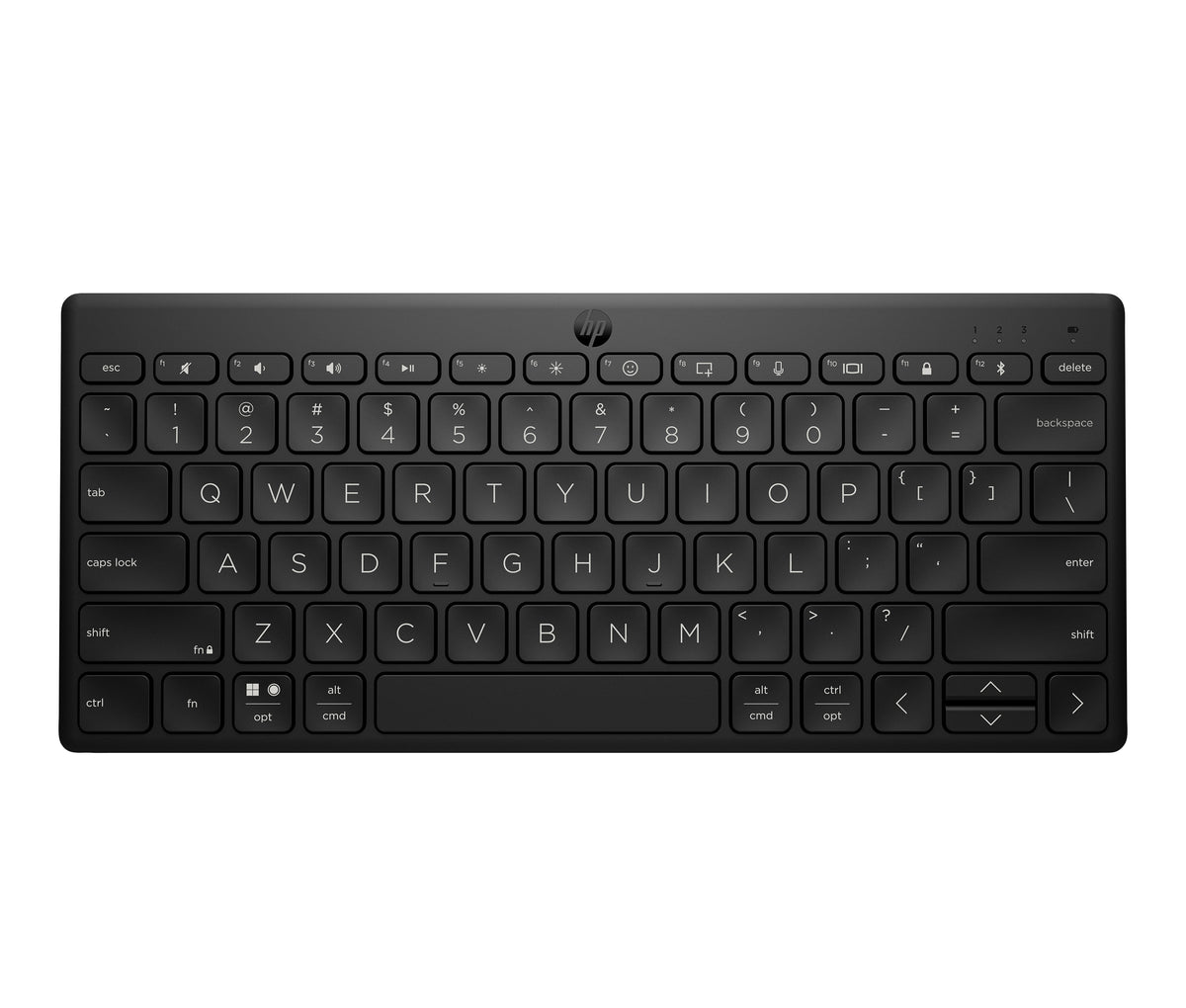 HP 350 BLK Compact Multi-Devic teclado Hogar Bluetooth Negro (8)