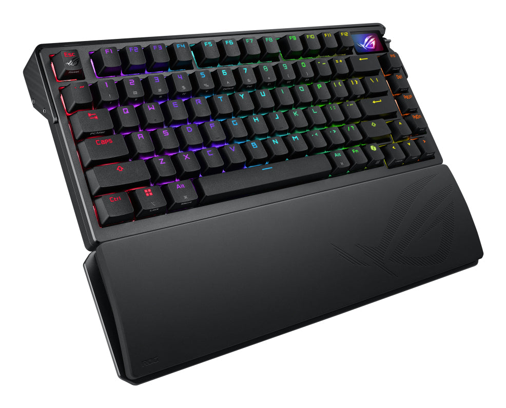 ASUS ROG Azoth Extreme teclado Juego USB + RF Wireless + Bluetooth QWERTZ Francés Negro (8)