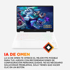 HP OMEN Gaming 16-am0046ns Intel® Core™ i9 i9-14900HX Portátil 40,6 cm (16") 2K 32 GB DDR5-SDRAM 1 TB SSD NVIDIA GeForce RTX 5060 Wi-Fi 6 (802.11ax) FreeDOS Blanco (9)