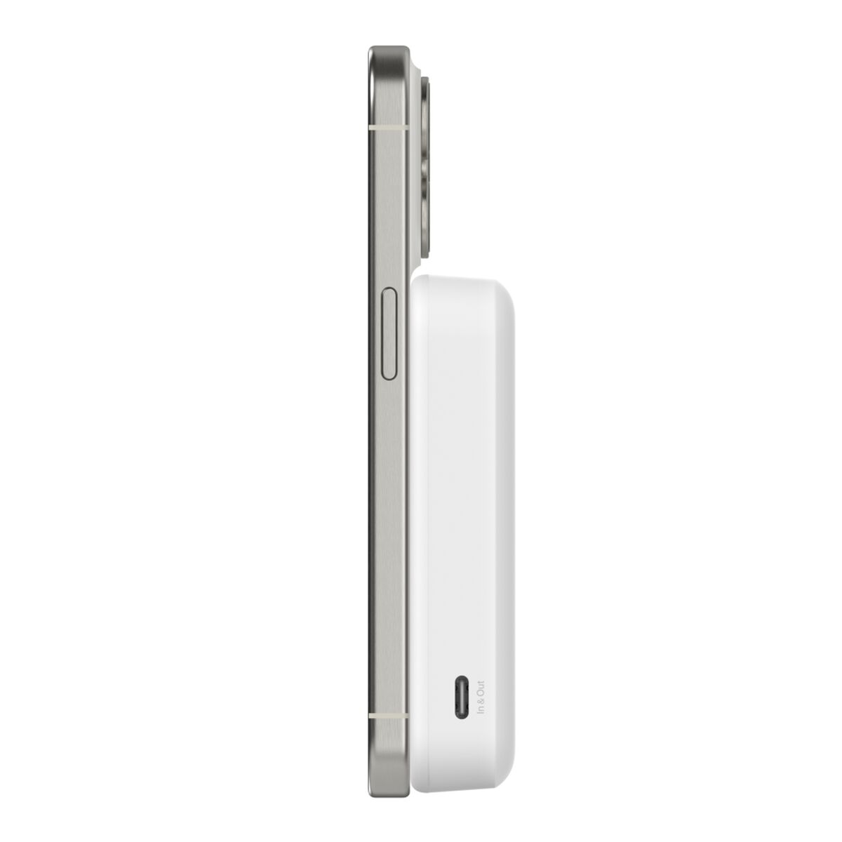 Belkin BoostCharge Pro Wireless charging White (^10K MAGSAFE POWERBANK KICKSTANDWHT)