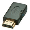 Lindy 41208 cambiador de género para cable HDMI HDMI Mini Negro