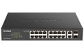 D-Link DGS-1100-18PV2 switch Gestionado L2 Gigabit Ethernet (10/100/1000) Energía sobre Ethernet (PoE) 1U Negro