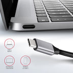 Axagon HMC-6GL base para portátil y replicador de puertos Alámbrico USB 3.2 Gen 1 (3.1 Gen 1) Type-C Negro, Gris (9)