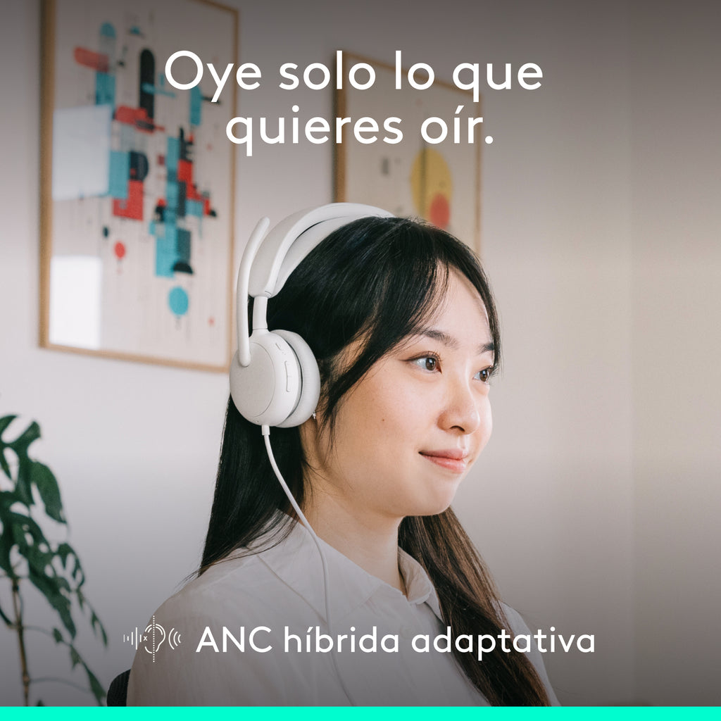 Logitech Zone Wired 2 Alámbrico Diadema Llamadas/Música USB Type-C / USB Type-A (3)