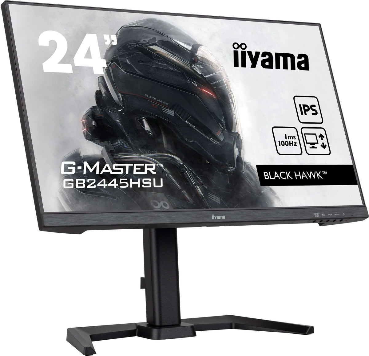 iiyama G-MASTER GB2445HSU-B2 pantalla para PC 58,4 cm (23") 1920 x 1080 Pixeles Full HD LED Negro (4)
