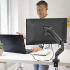 j5create JTSA101-N soporte para monitor 81,3 cm (32") Escritorio Negro (6)
