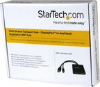 Startech MSTMDP122DP - Hub MST, Bifurcador de vídeo, 2 x DisplayPort, sobremesa (2)