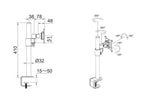 Multibrackets 5822 soporte para monitor 76,2 cm (30") Escritorio Negro (6)