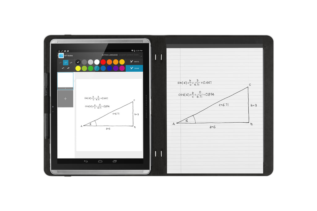 HP K6E44AA funda para tablet 30,5 cm (12") Folio Negro (2)