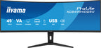 iiyama ProLite XCB4994DQSU-B1 pantalla para PC 124,5 cm (49") 5120 x 1440 Pixeles Dual QHD LCD Negro (2)
