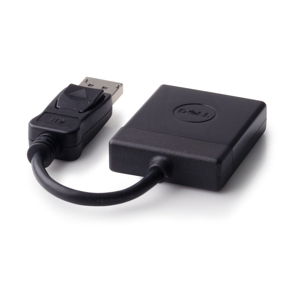 DELL 470-ABEO adaptador de cable de vídeo DisplayPort DVI Negro (3)