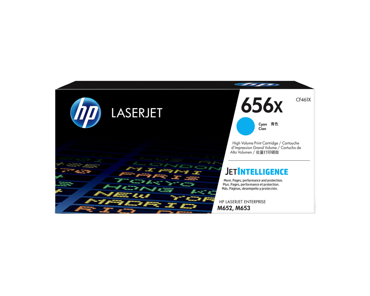 HP 656X High Yield Cyan Original LaserJet Toner Cartridge cartucho de tóner 1 pieza(s) (2)