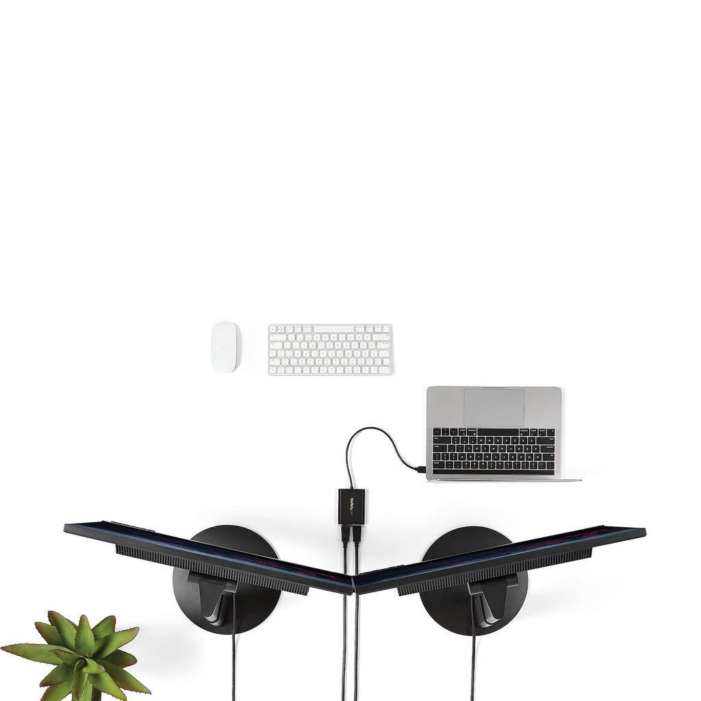 StarTech.com USB32DP24K60 Adaptador gráfico USB 4096 x 2160 Pixeles Negro (6)