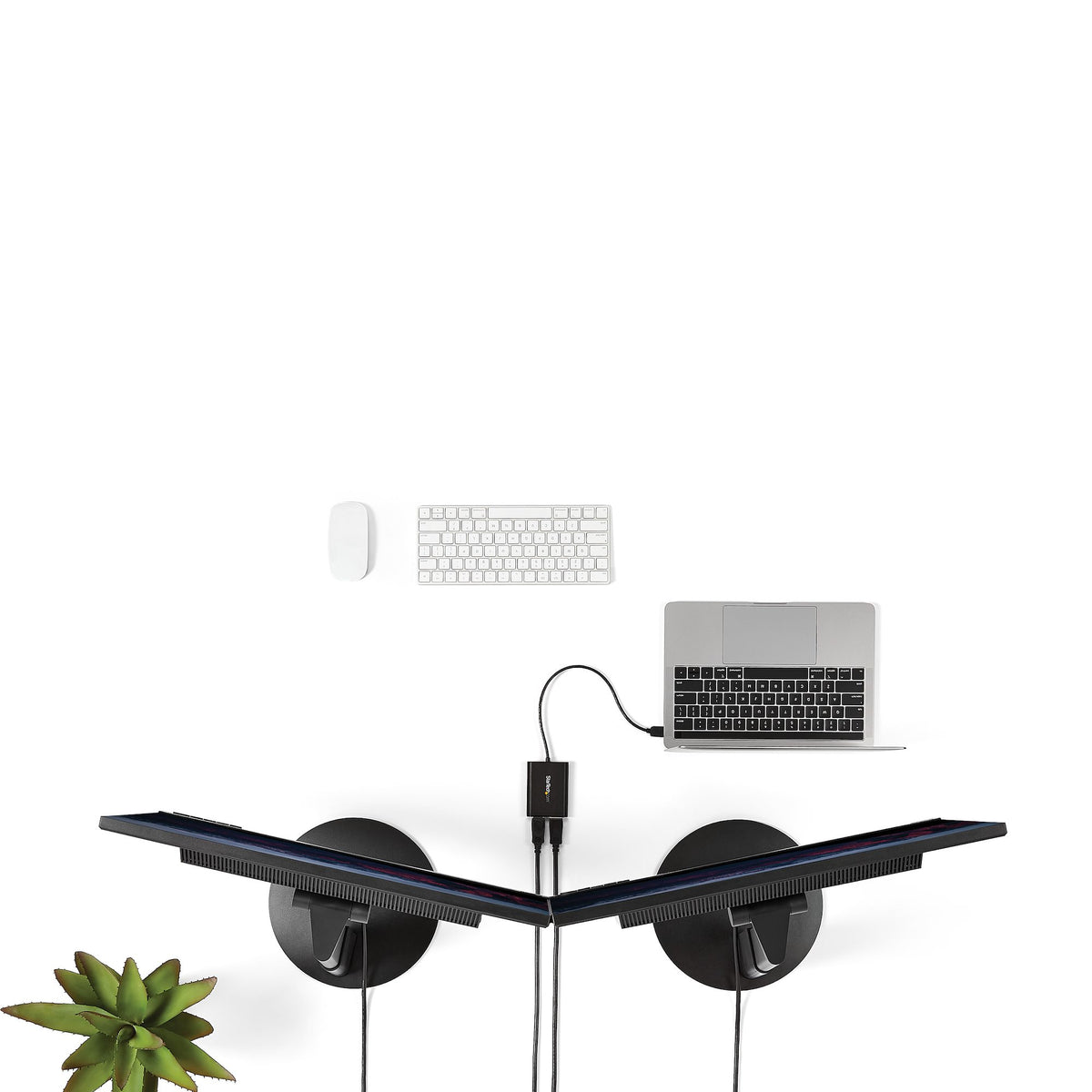 StarTech.com USB32DP24K60 Adaptador gráfico USB 4096 x 2160 Pixeles Negro (6)