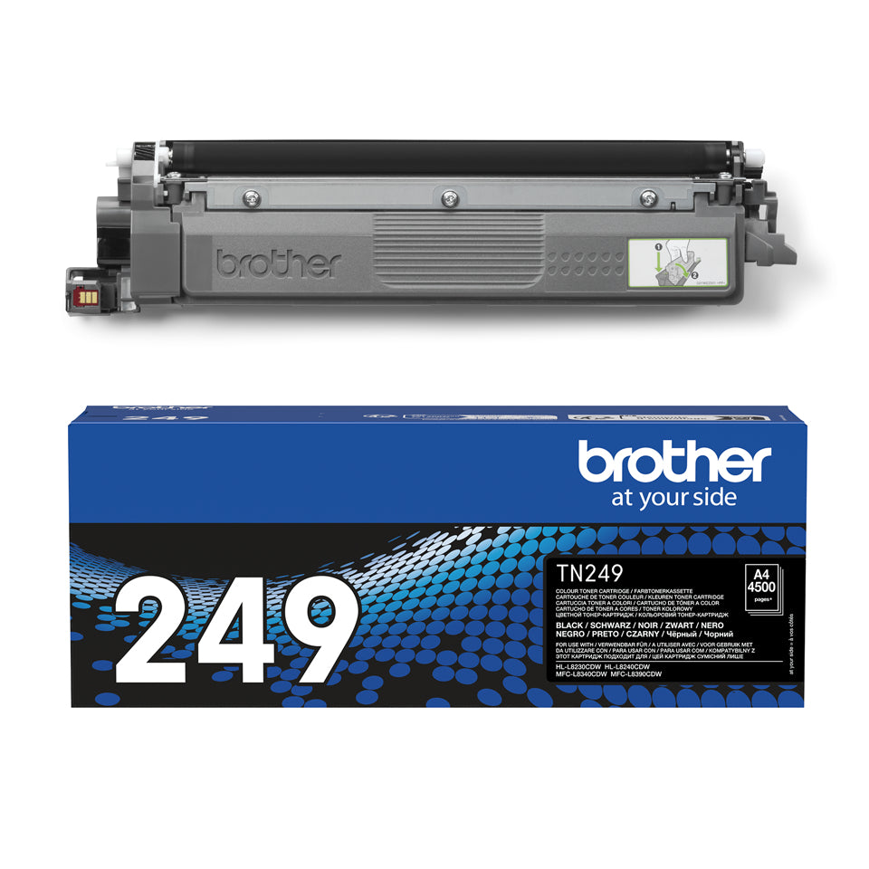 Brother TN-249BK cartucho de tóner 1 pieza(s) Original Negro (5)