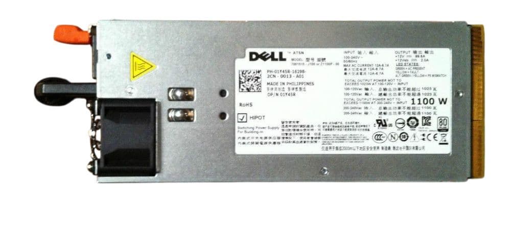 Dell PE R510/R810/R910/T710 1100W 01Y45R-RFB – Reacondicionado (3)